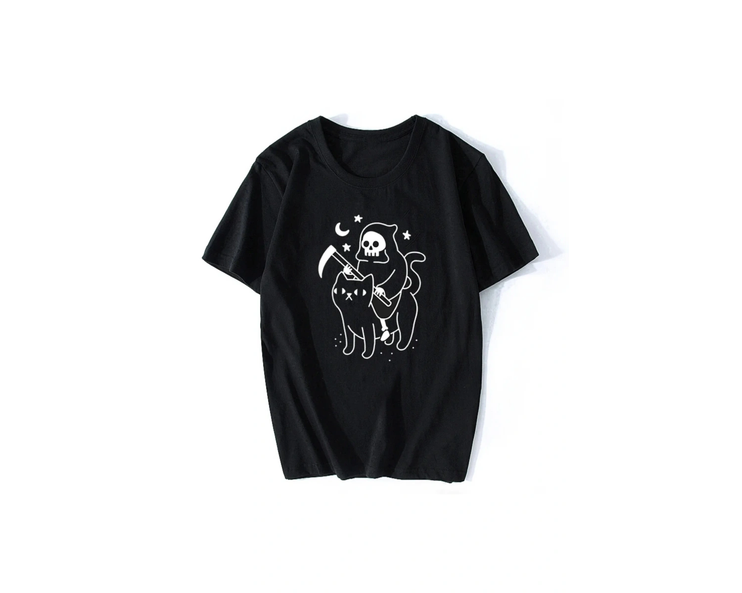 Beyaz Yaz Yeni Koreli Öğrenci Aşk Baskılı Ins Yuvarlak Bo