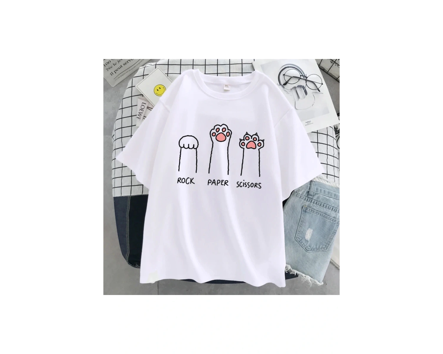 Beyaz Yıldızlı Gökyüzü Mavi Galaxy kıyafetleri Gevşek Üstleri Yaratıcılık T