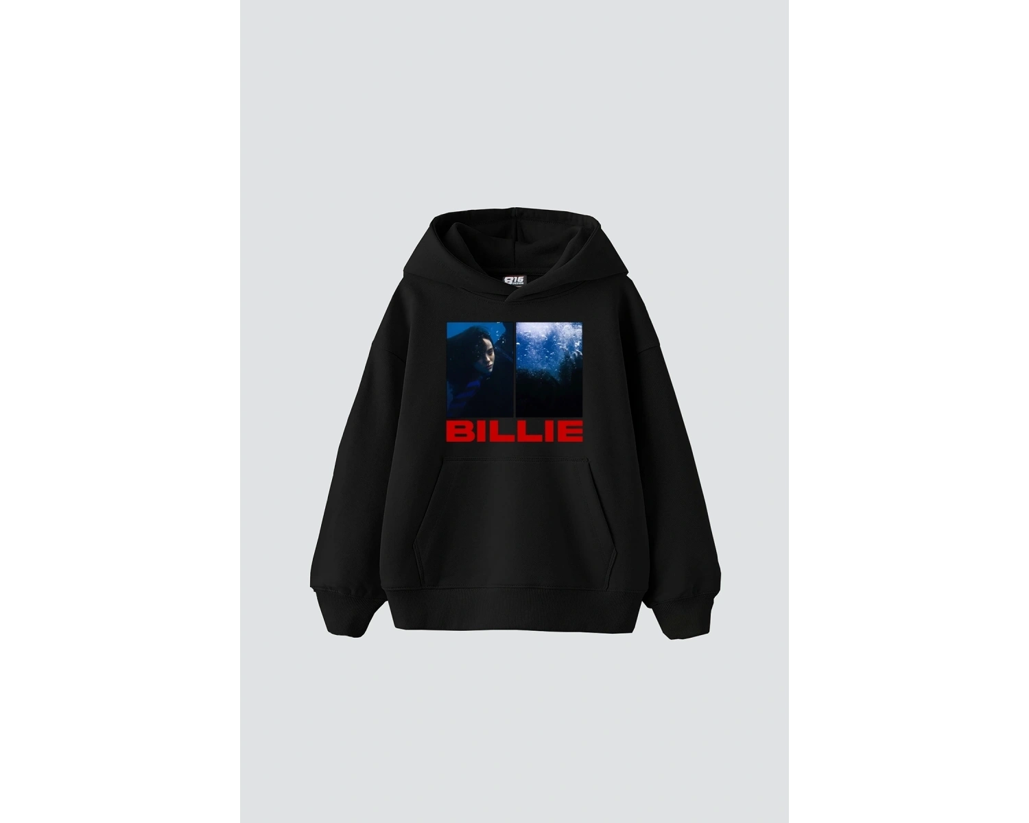 Billie Eilish Baskılı Oversize Unisex Beyaz