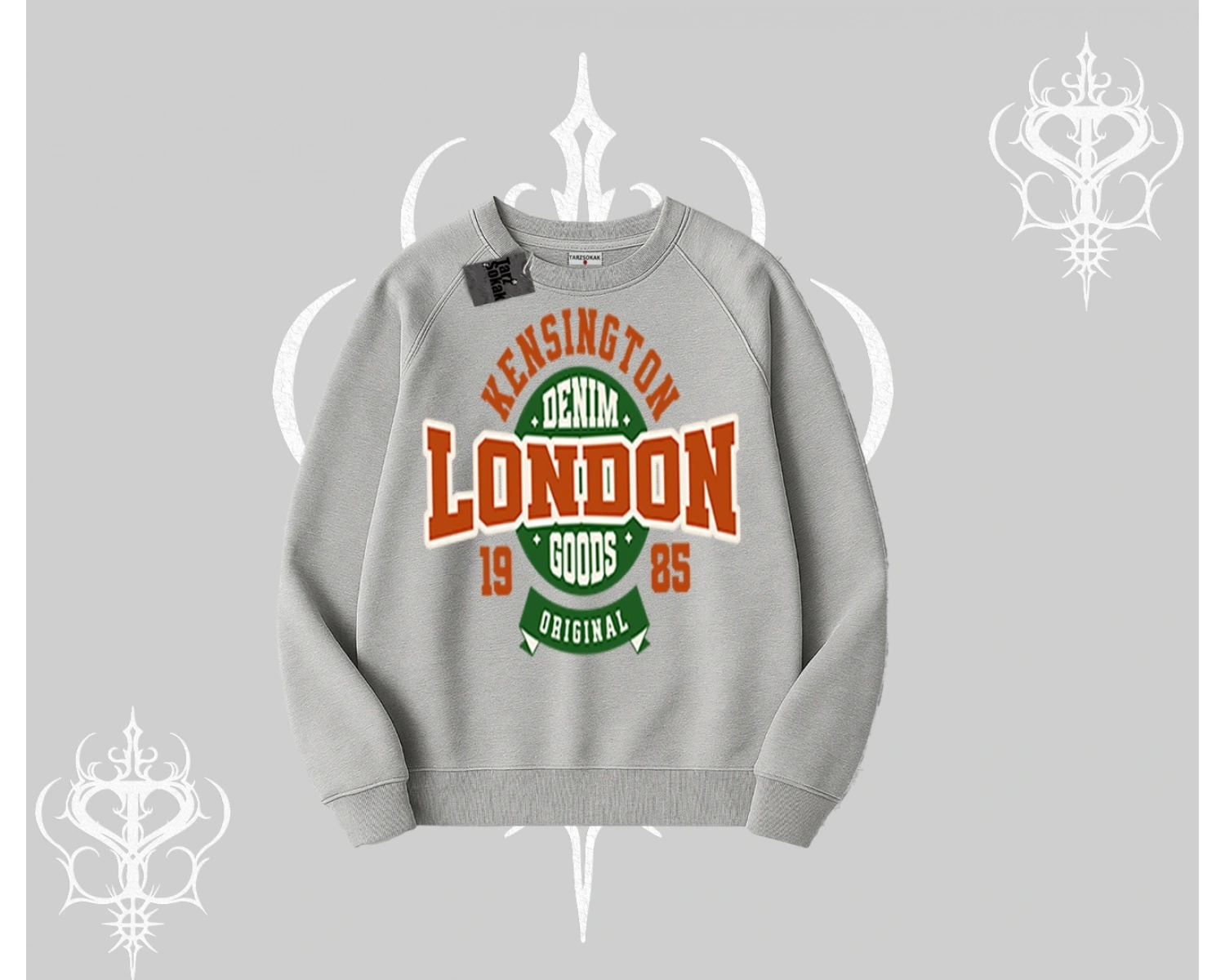 Biskilet Sweatshirt London Denim 1985