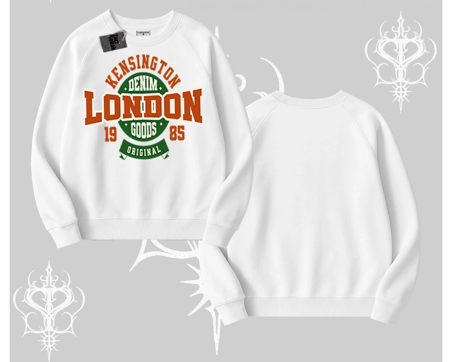 Biskilet Sweatshirt London Denim 1985