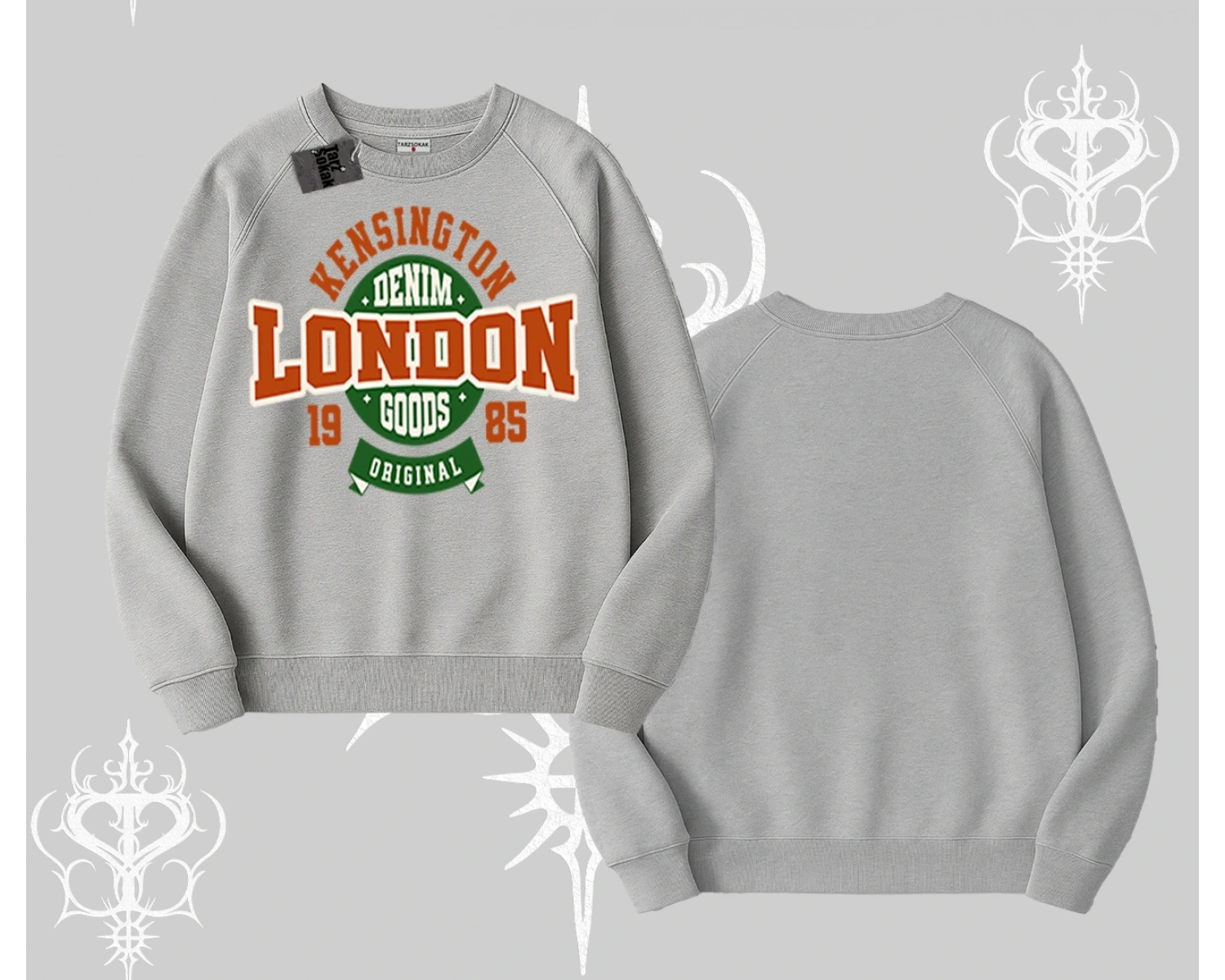 Biskilet Sweatshirt London Denim 1985
