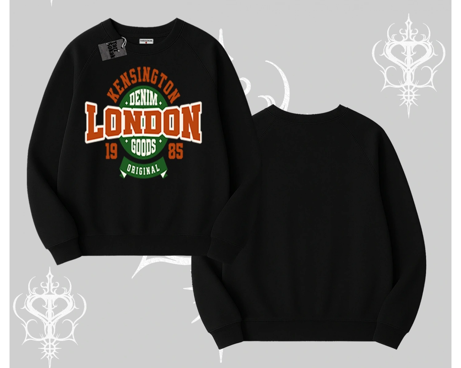 Biskilet Sweatshirt London Denim 1985
