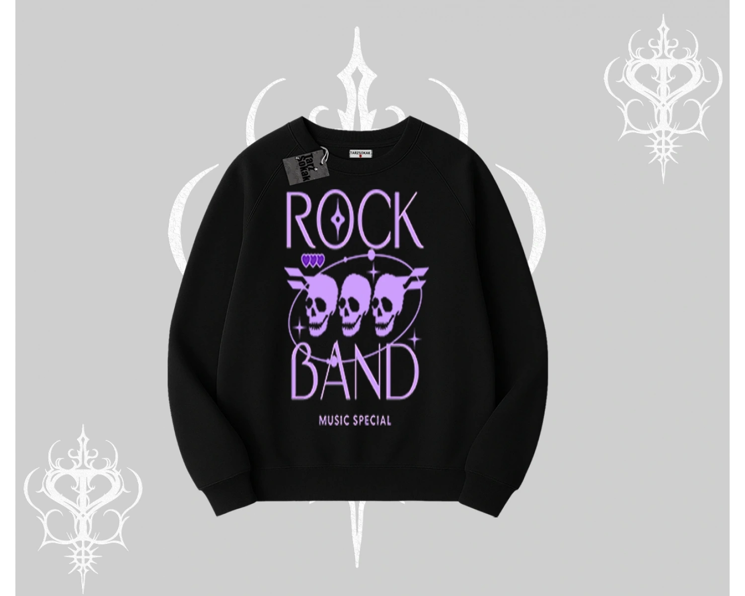 Biskilet Sweatshirt Rock Band Street Noise Culture