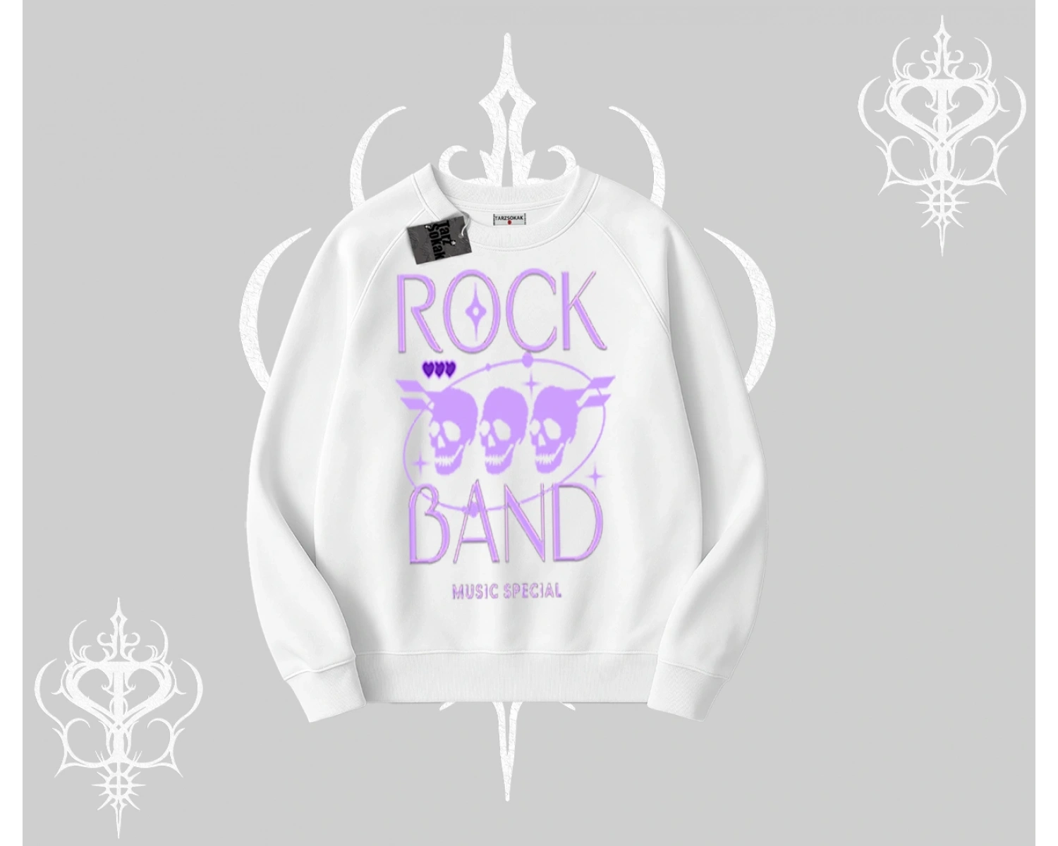 Biskilet Sweatshirt Rock Band Street Noise Culture