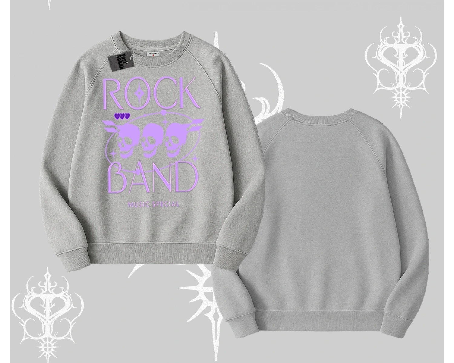 Biskilet Sweatshirt Rock Band Street Noise Culture