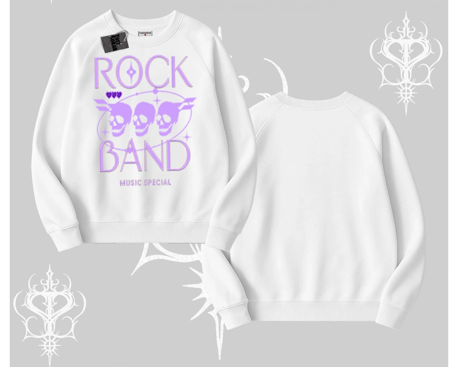 Biskilet Sweatshirt Rock Band Street Noise Culture