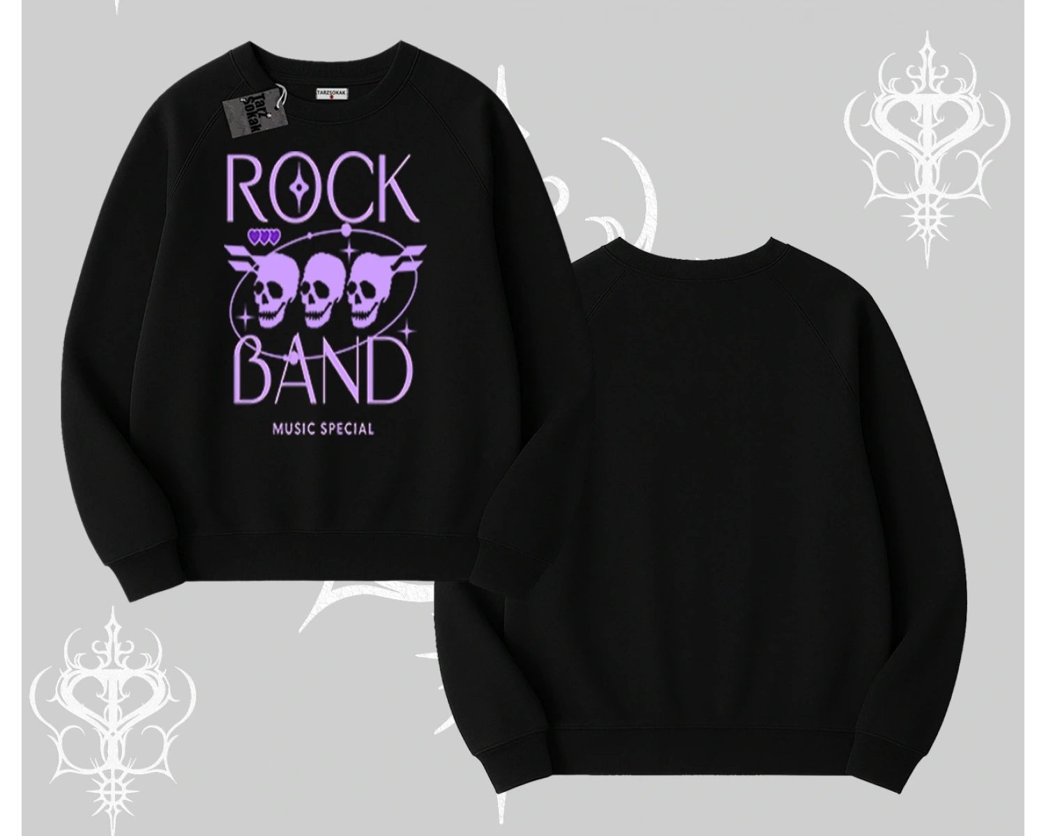 Biskilet Sweatshirt Rock Band Street Noise Culture