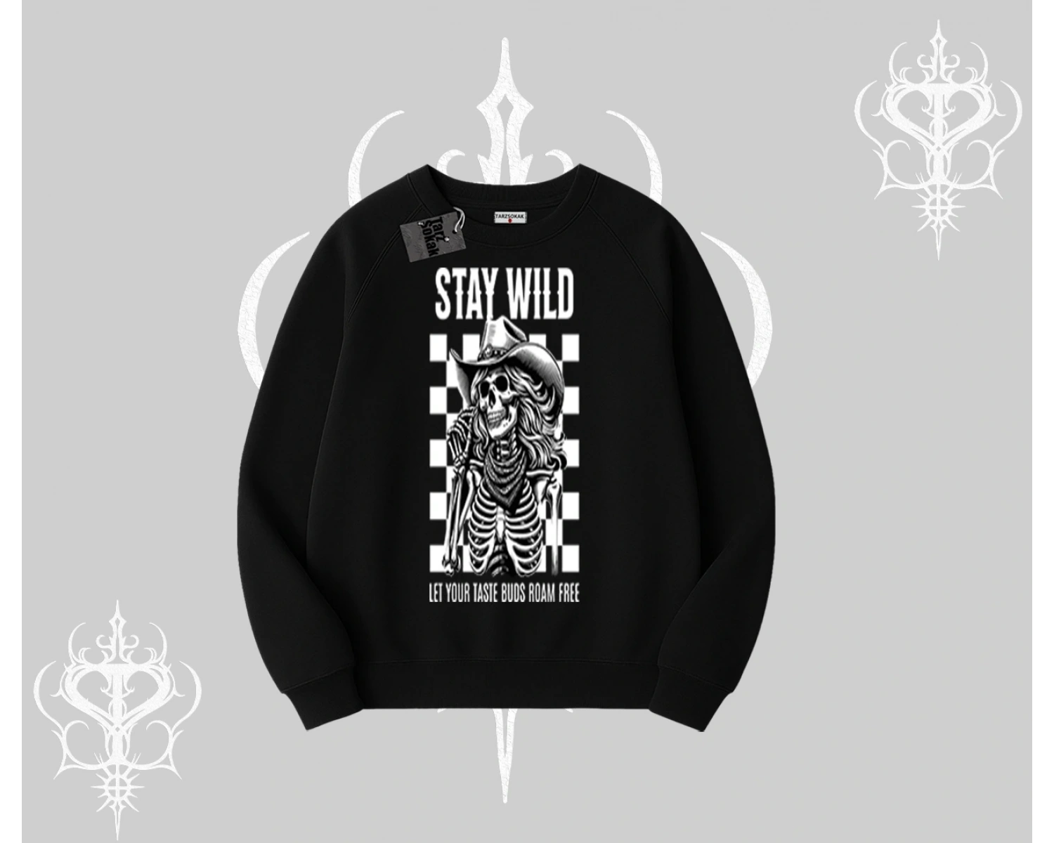 Biskilet Sweatshirt Stay Wild Rock Spirit Urban Riot