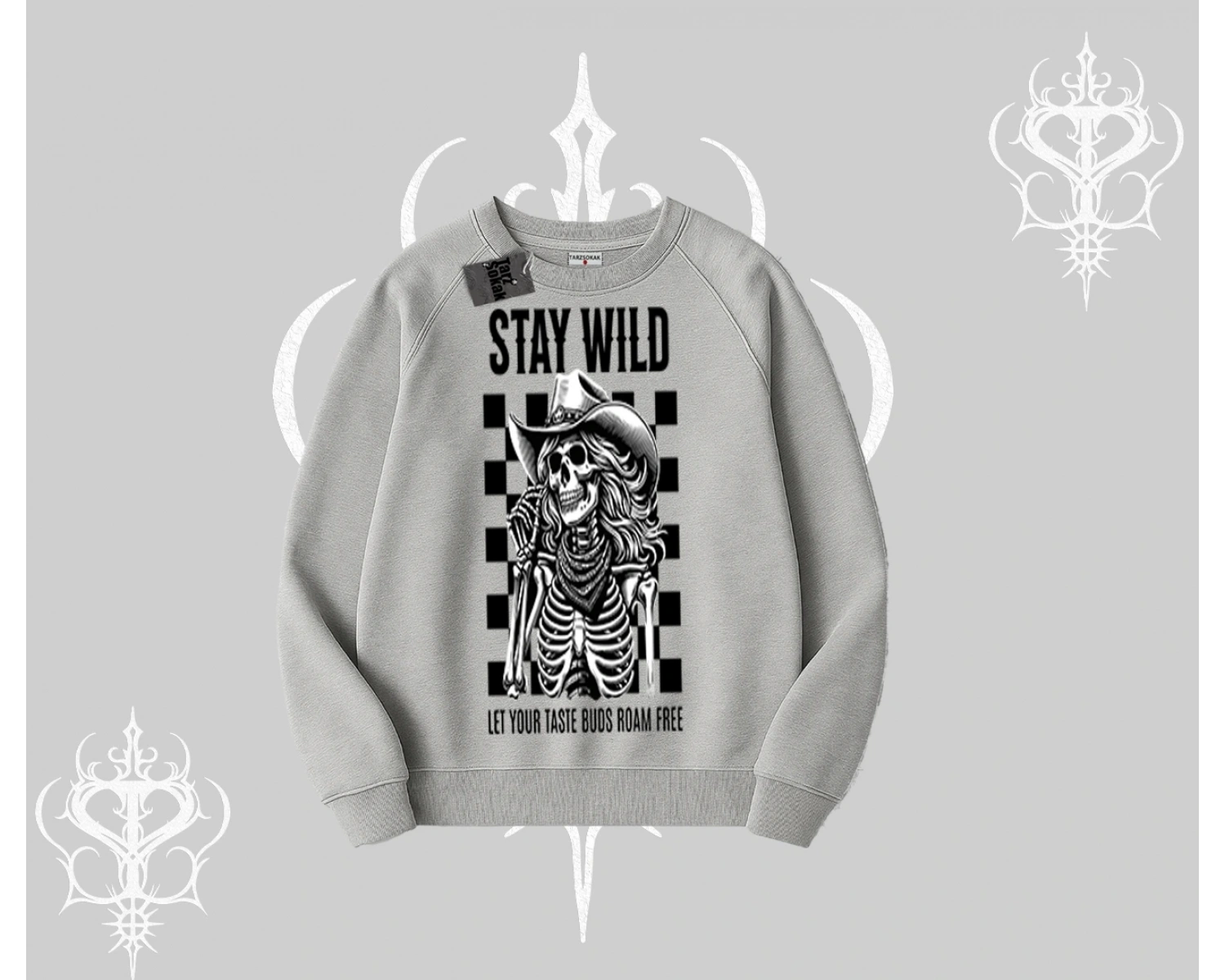 Biskilet Sweatshirt Stay Wild Rock Spirit Urban Riot
