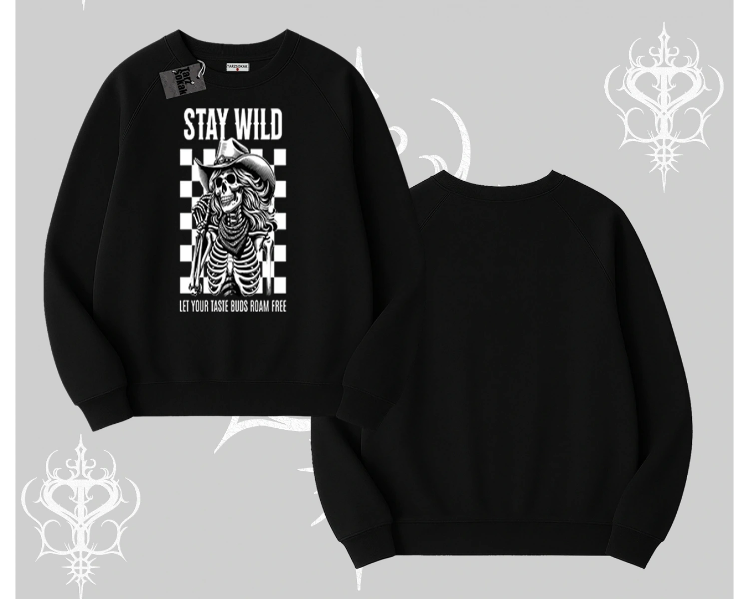 Biskilet Sweatshirt Stay Wild Rock Spirit Urban Riot