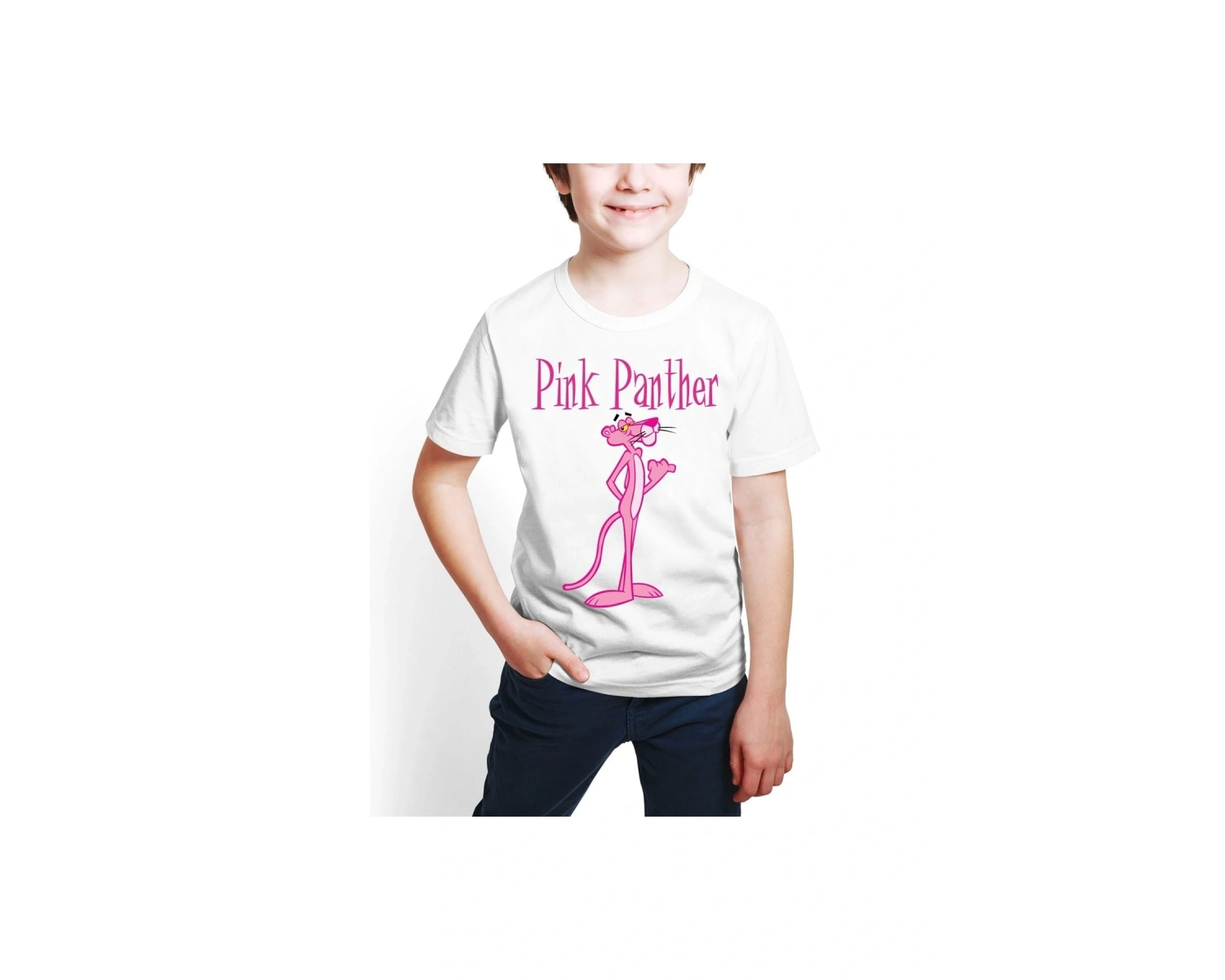 Brawl Stars Pembe Panter Dijital Baskılı Çocuk Tişört D01