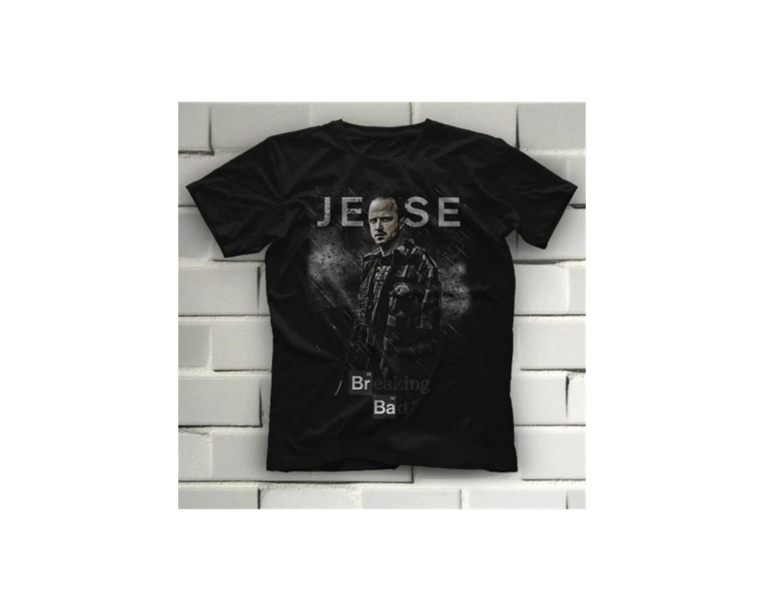 Breaking Bad Heisenberg Siyah Unisex Tişört T-shirt