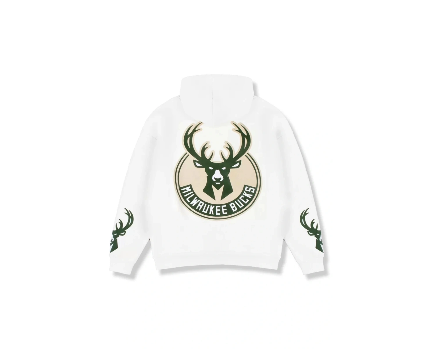 Bucks Sırt Baskılı Ekru Oversize Unisex