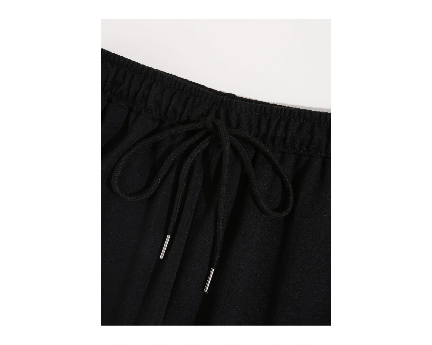 Butterfly Print Drawstring Waist 4 Mevsim Eşofman