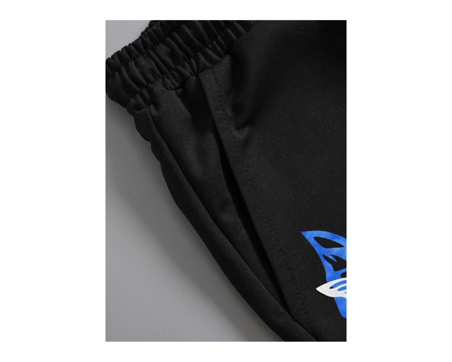 Butterfly Print Drawstring Waist Şort