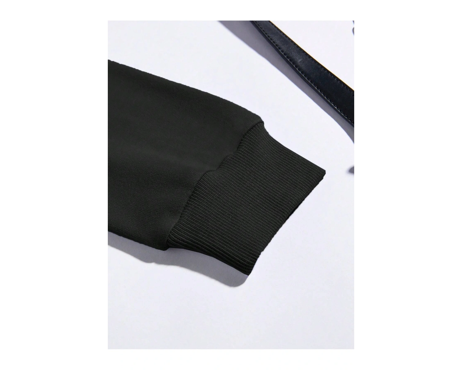 Butterfly & Slogan Graphic Kangaroo Pocket Drawstring Hoodie Siyah