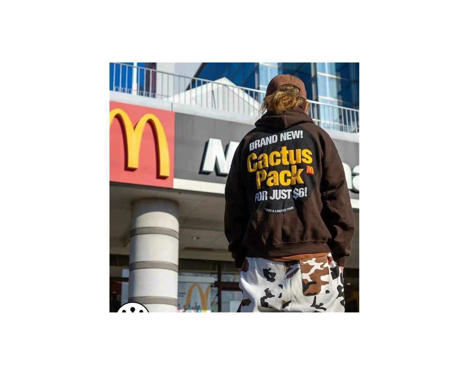 Cactüs Pack Kahverengi Unisex Sweatshirt Kahverengi