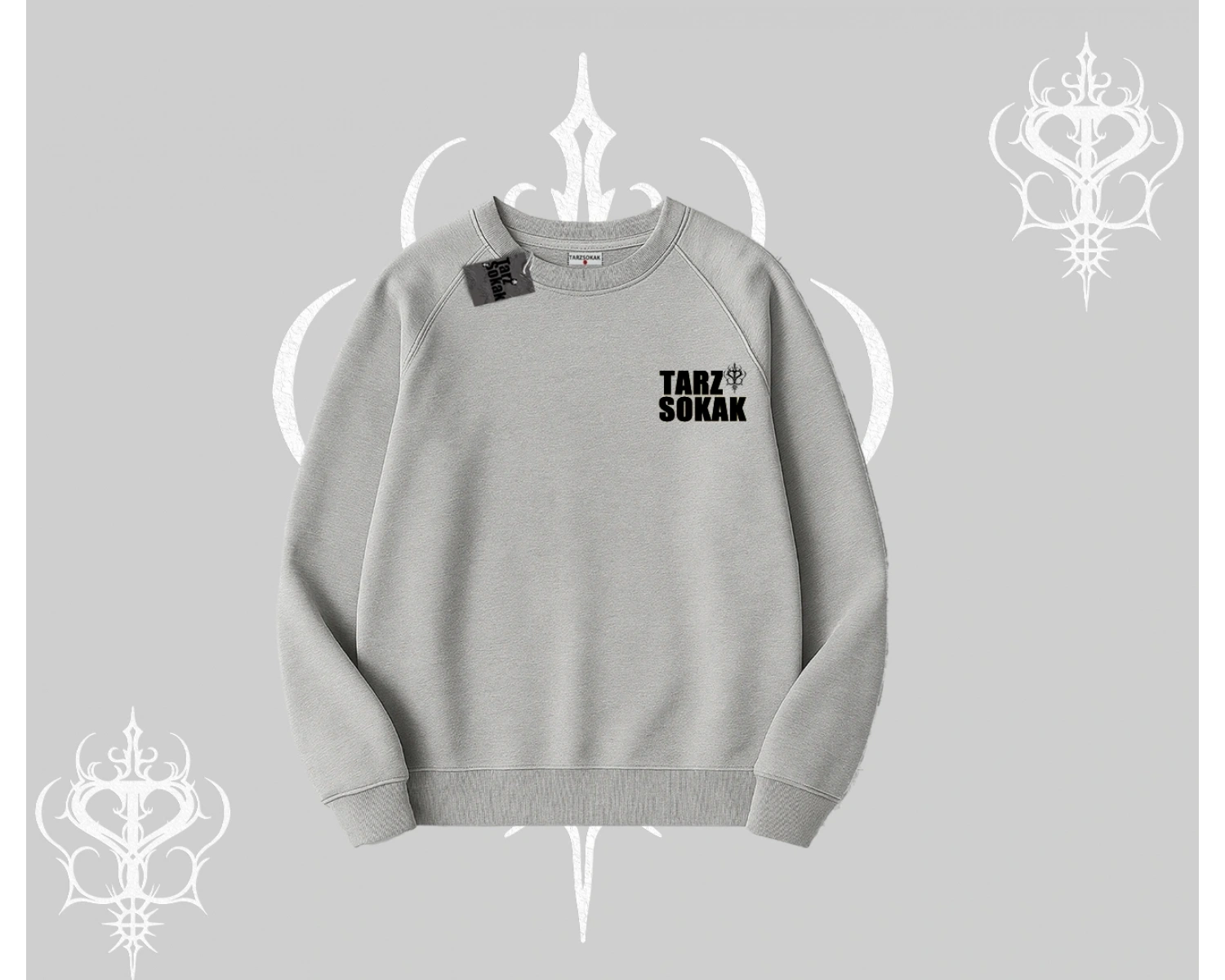 Cafe - Butik - Galeri vb işyerlerine  UNİSEX Biskilet Sweatshirt