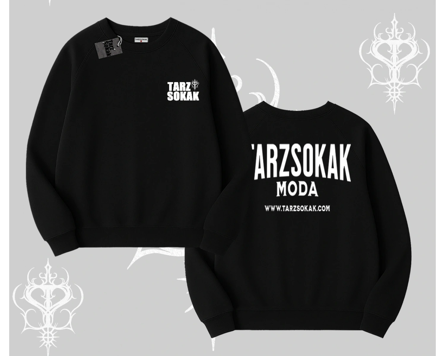 Cafe - Butik - Galeri vb işyerlerine  UNİSEX Biskilet Sweatshirt