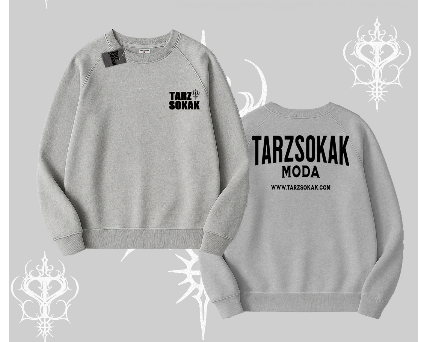 Cafe - Butik - Galeri vb işyerlerine  UNİSEX Biskilet Sweatshirt