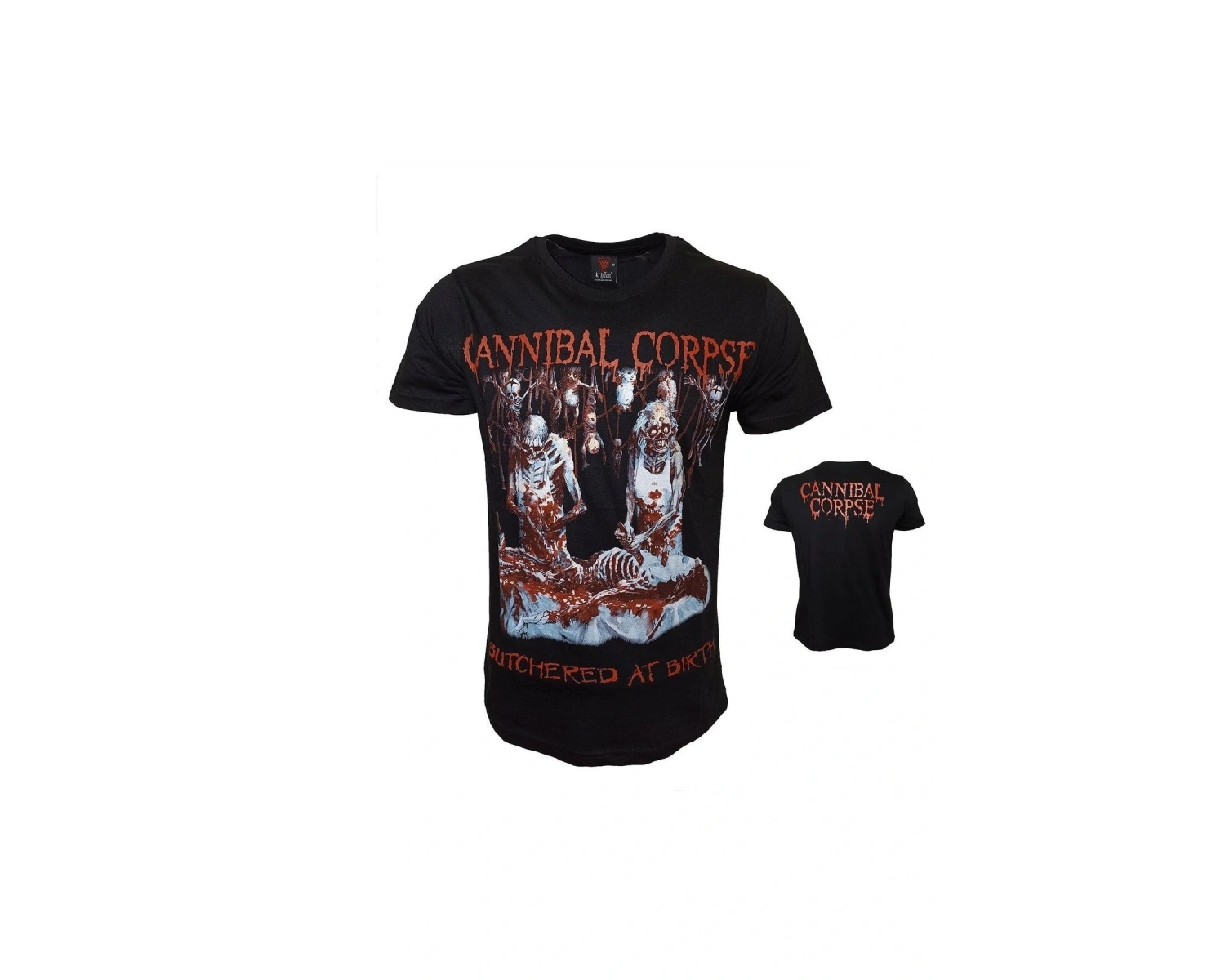 Cannibal Corpse Butchered At Birth Metal Band Baskılı Penye Tişört