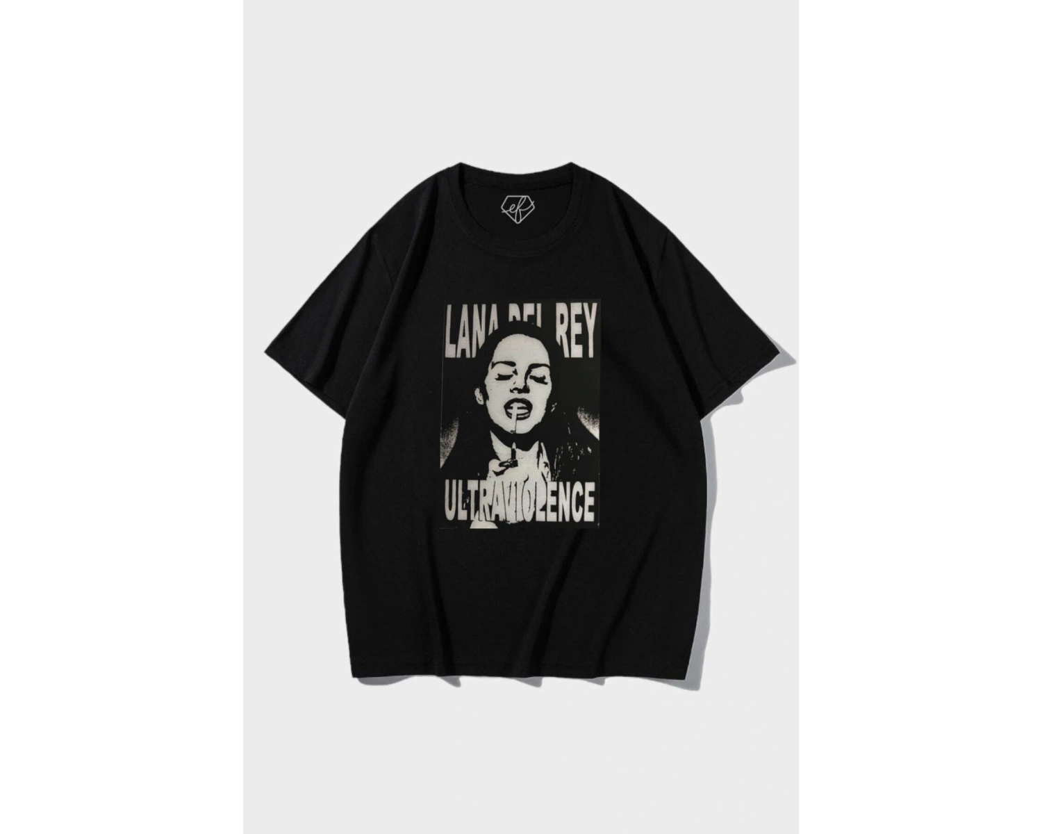 Cartoon Cherry Siyah T-shirt ( Unisex ) Cartooncherrysiyah