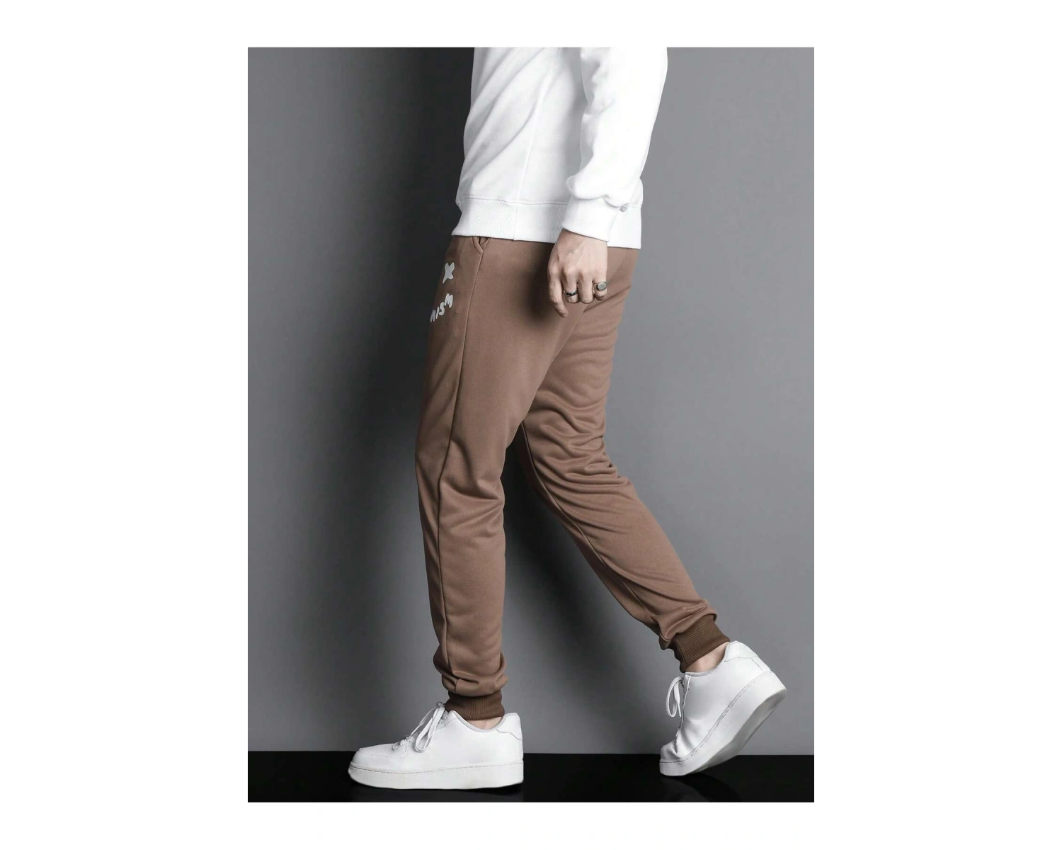 Cartoon Graphic Drawstring Waist Eşofman Altı