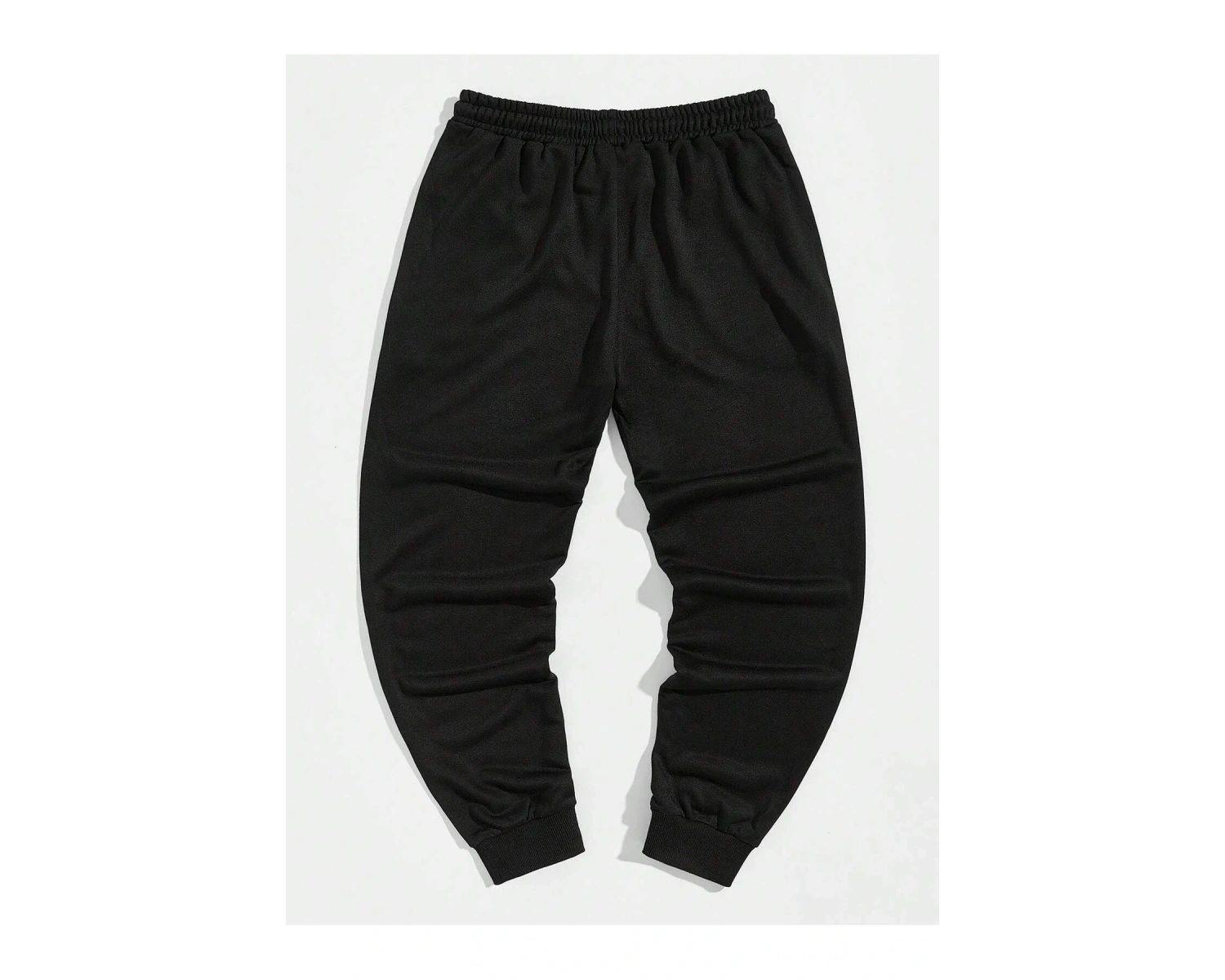 Cartoon & Slogan Graphic Drawstring Waist Eşofman Altı