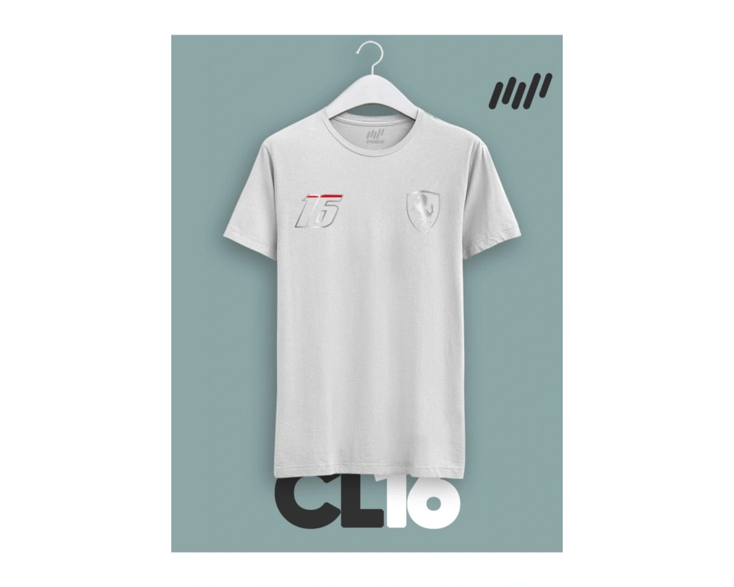 Charles Leclerc 16 Chrome Series T-shirt