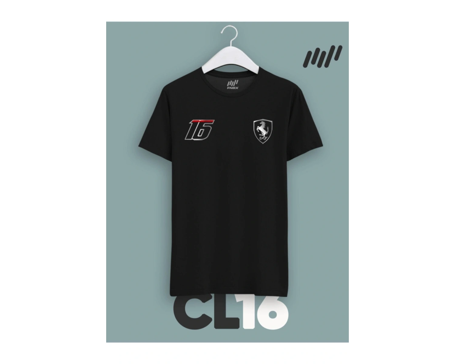 Charles Leclerc 16 Chrome Series T-shirt