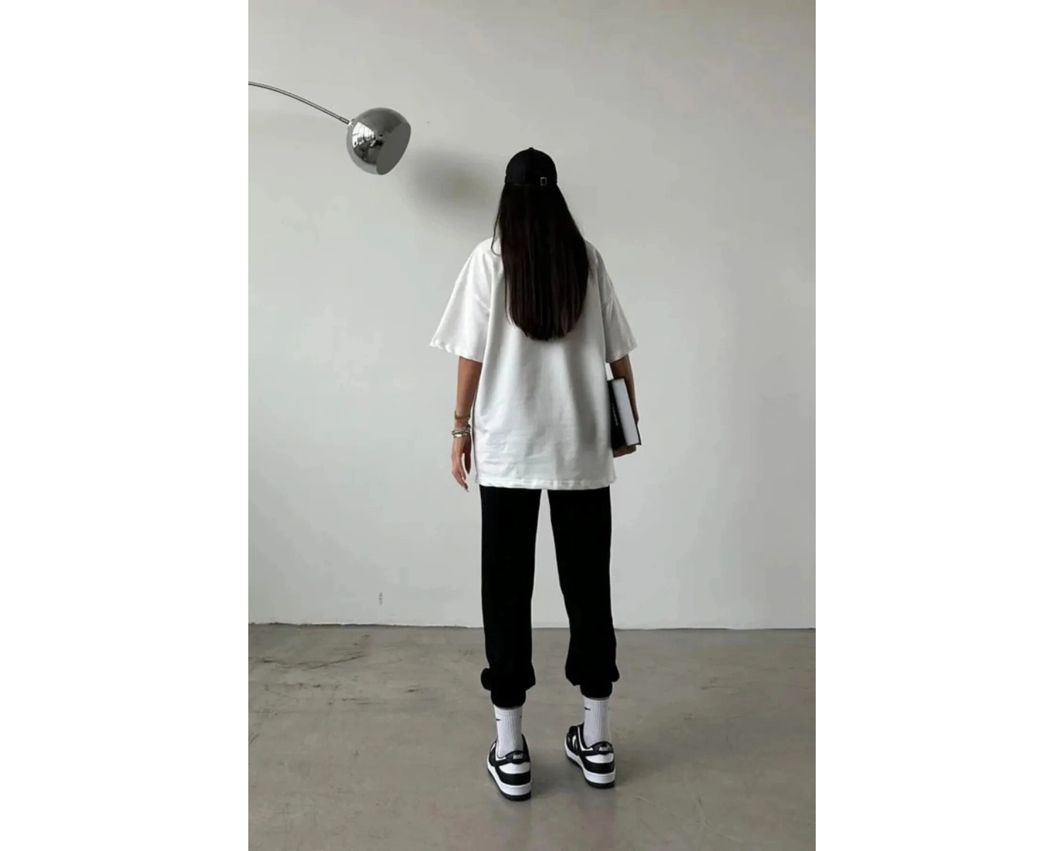 Chicago Baskılı Eşofman Altı Ve T-shirt - Jogger Tişört Alt Üst Eşofman Takımı Bisi