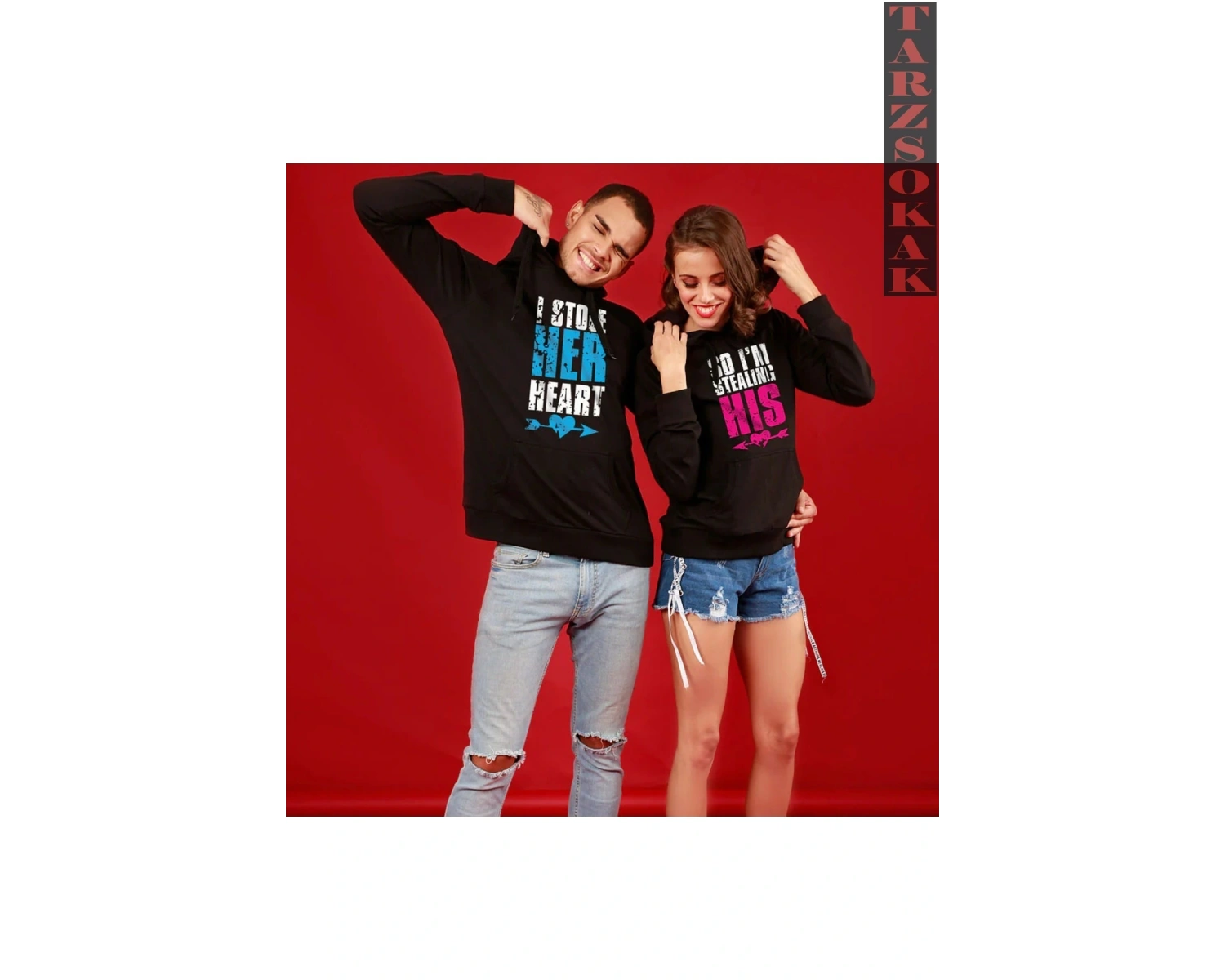 Çift Sevgili Kombinleri Couple Clothing Yeni Sezon 2 Adet