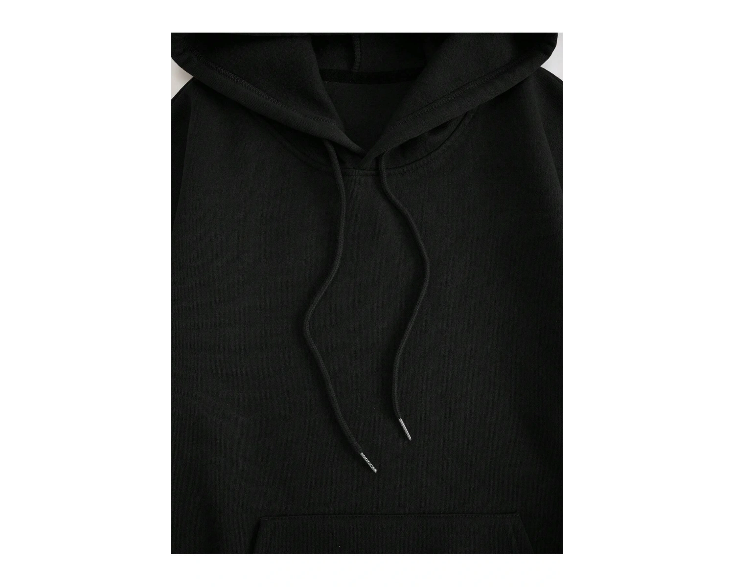 Coke serisi Skeleton Print Zip Up Thermal Lined Drawstring Hoodie