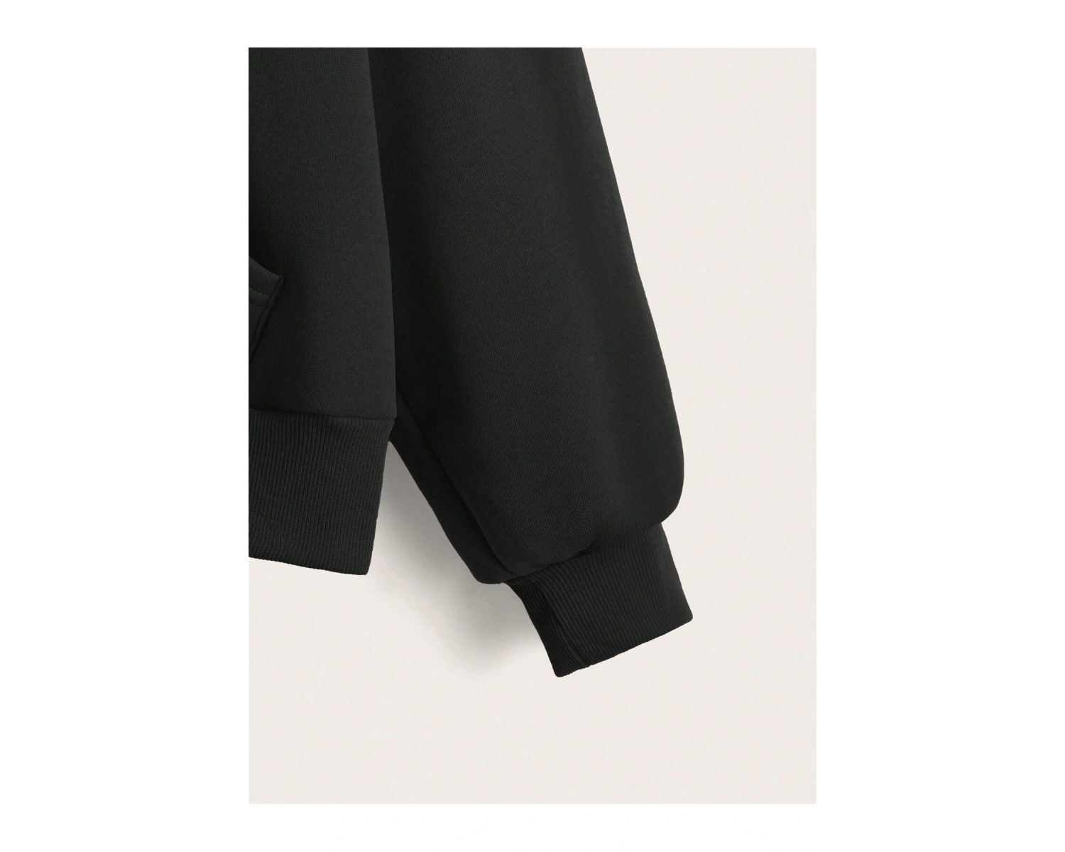 Coke serisi Slogan & Butterfly Print Drop Shoulder Drawstring Zipper Thermal Lined Hoodie