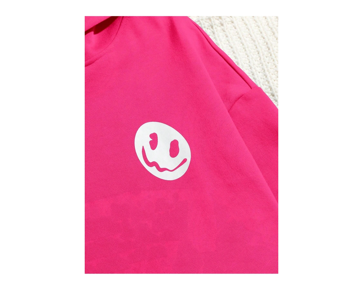 Coke serisi Slogan & Cartoon Graphic Hoodie