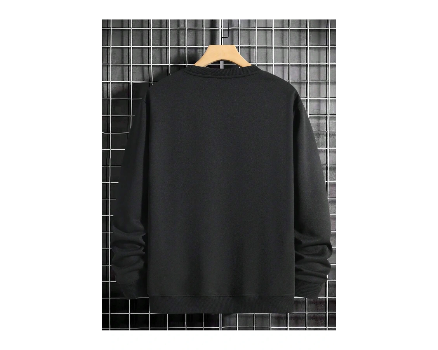 Coko serisi NITAGUT Slogan & Skull Print Drop Shoulder Sweatshirt