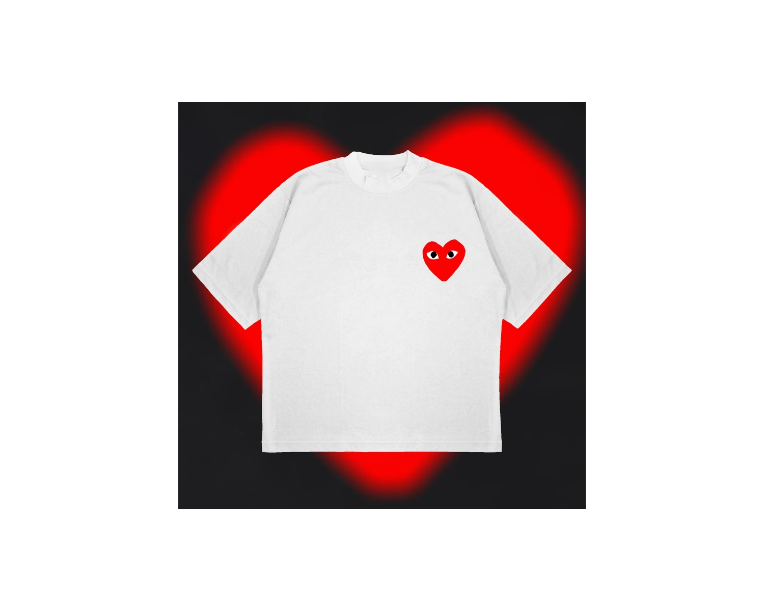 Comme Des Garçons Oversize Unisex Pamuklu Nefes Alan Kalın Kumaşlı