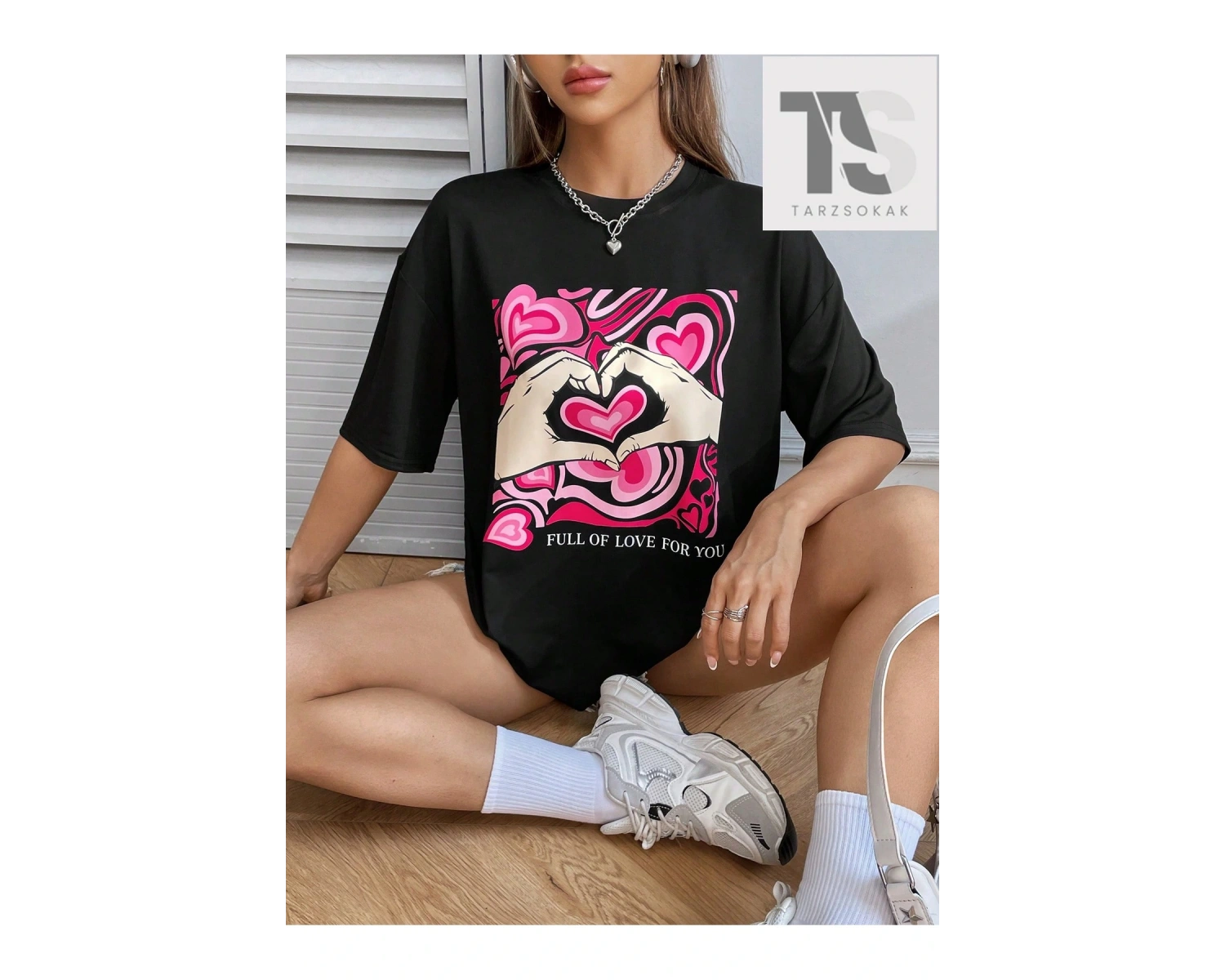 Coolane Basit Harf Baskılı Tişört