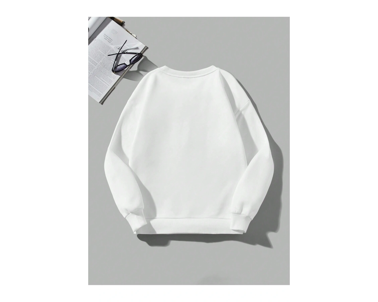 Coolane Bol Örümcek Desenli Sweatshirt Beyaz