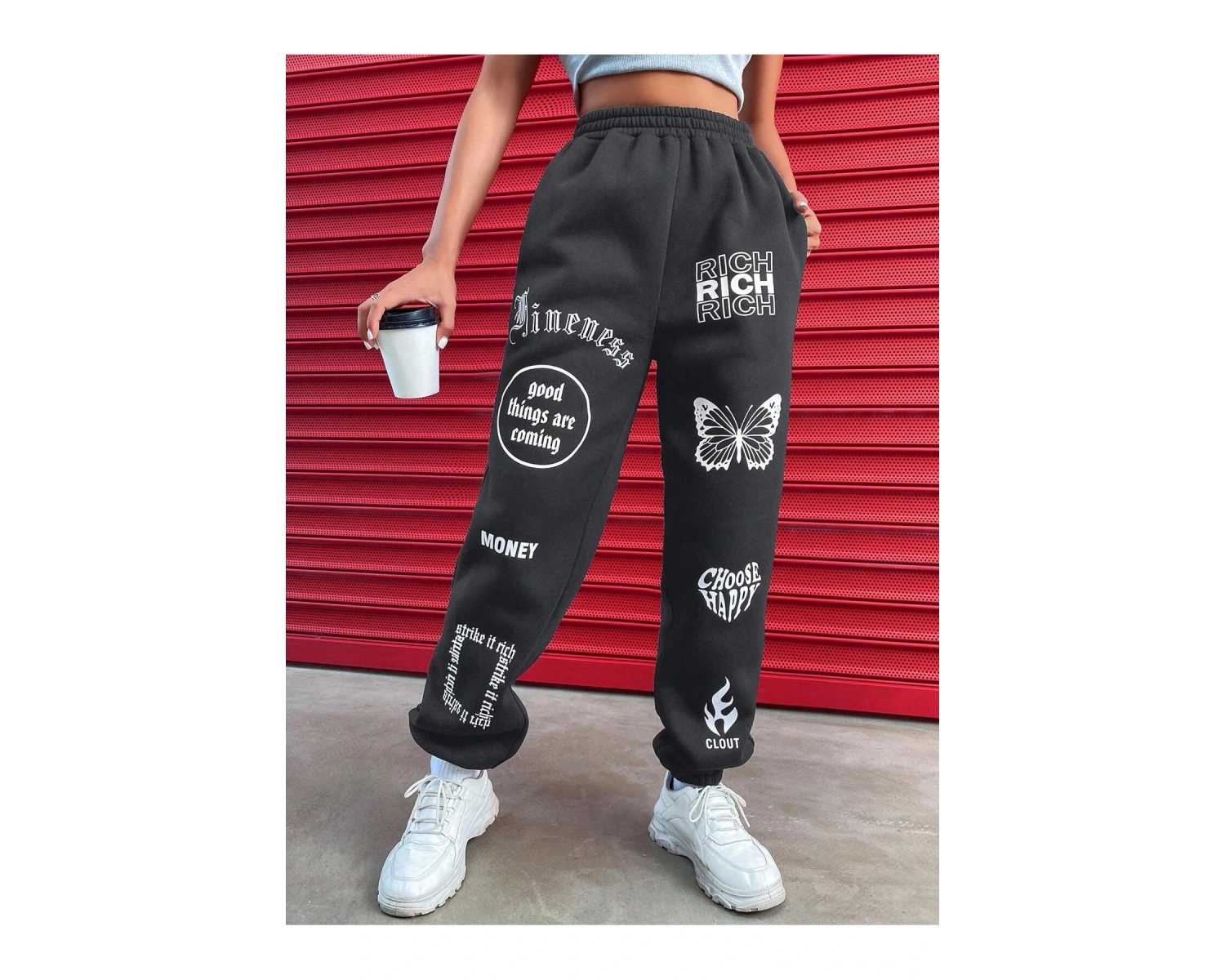 Coolane Butterfly & Graphic 4 Mevsim Eşofman