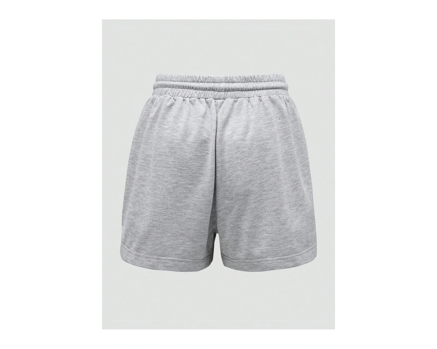 Coolane Cartoon & Letter Graphic Drawstring Waist Şort