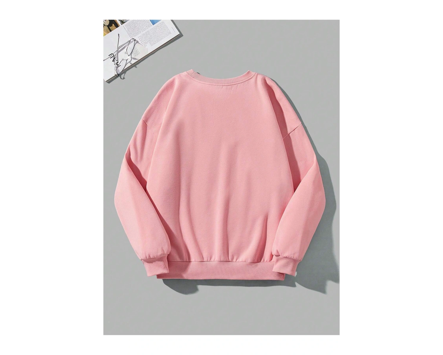 Coolane Figür Grafikli Düşük Omuzlu Pembe