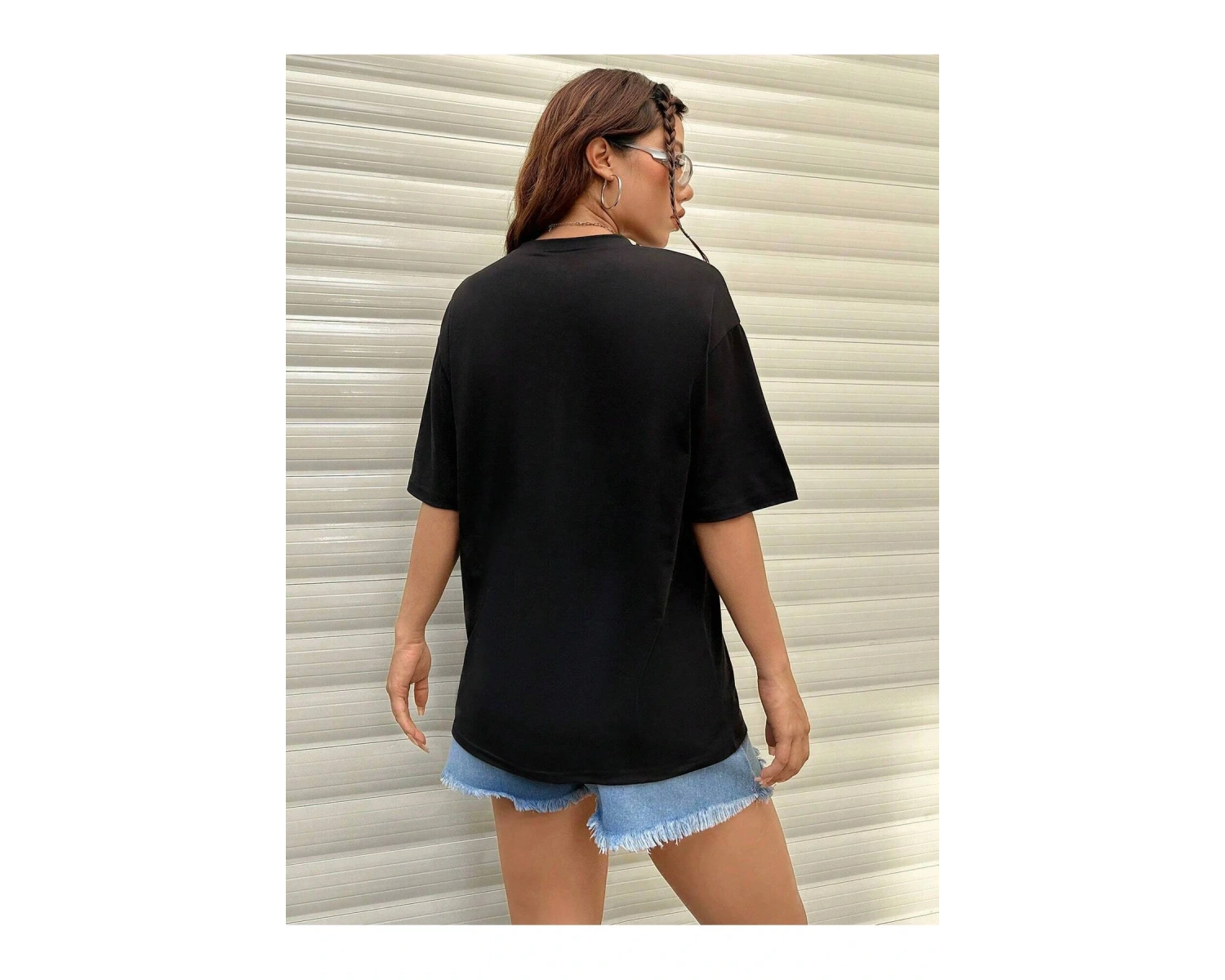 Coolane Kadın Kart Harfli Kafatası Desenli Kısa Kollu Tişört