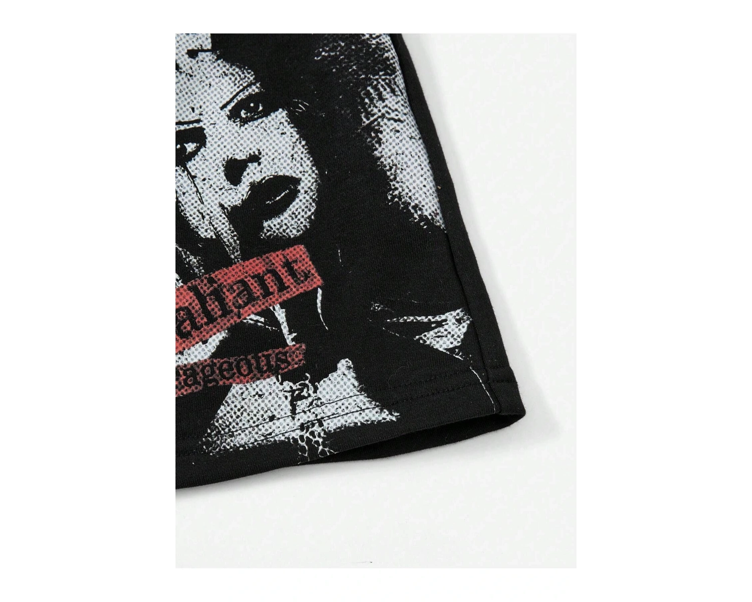 Coolane Letter Graphic Drawstring Waist Şort