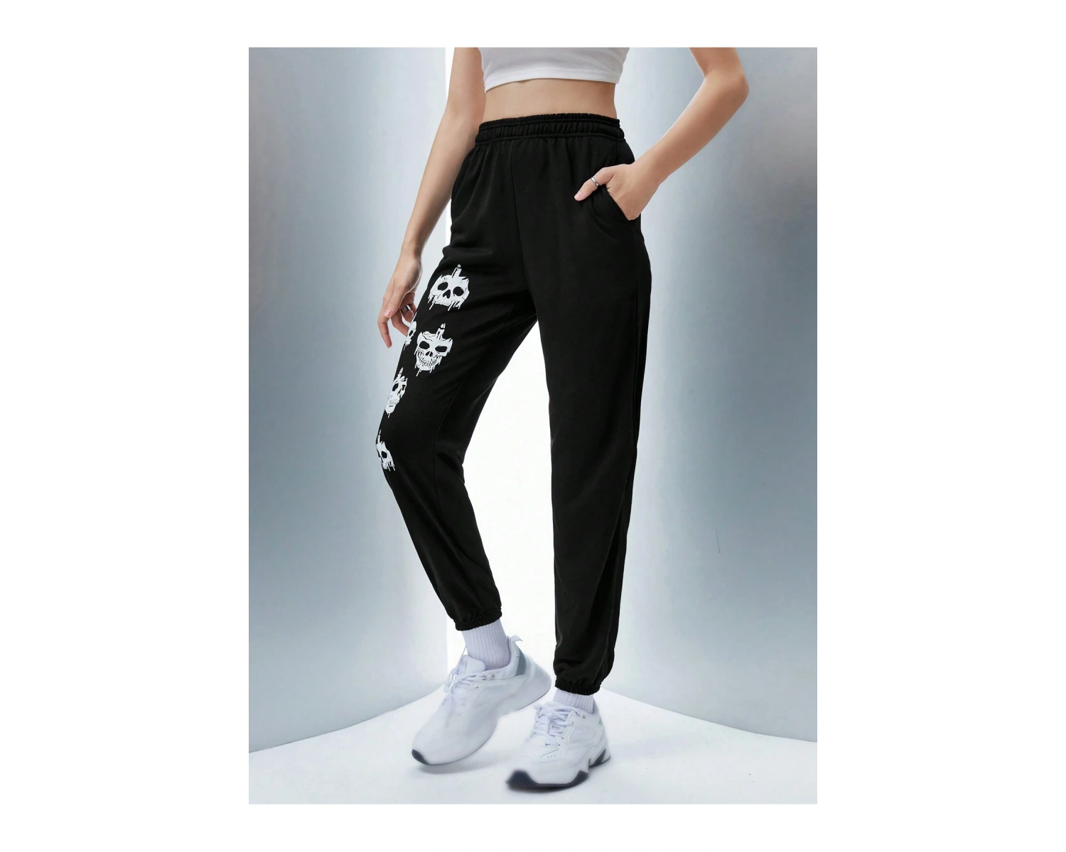 Coolane Skull Print 4 Mevsim Eşofman