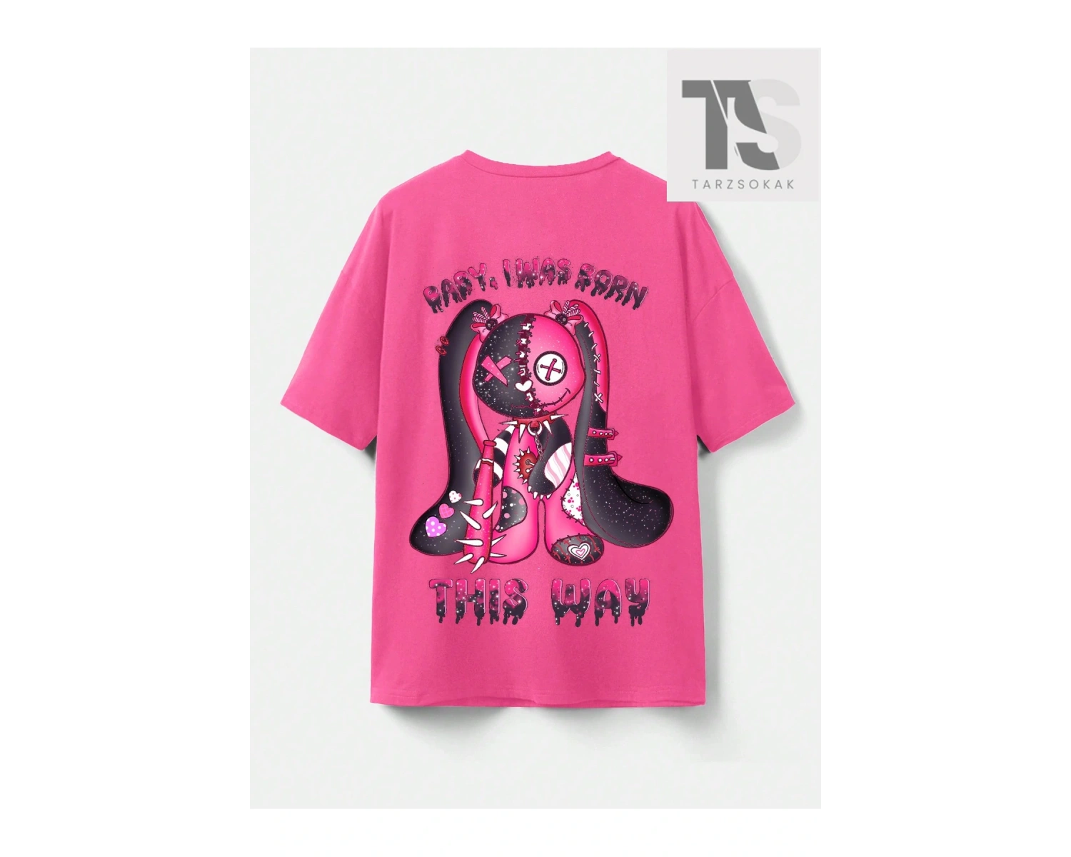 Coolane Tiger Baskılı Büyük Boy Tişört