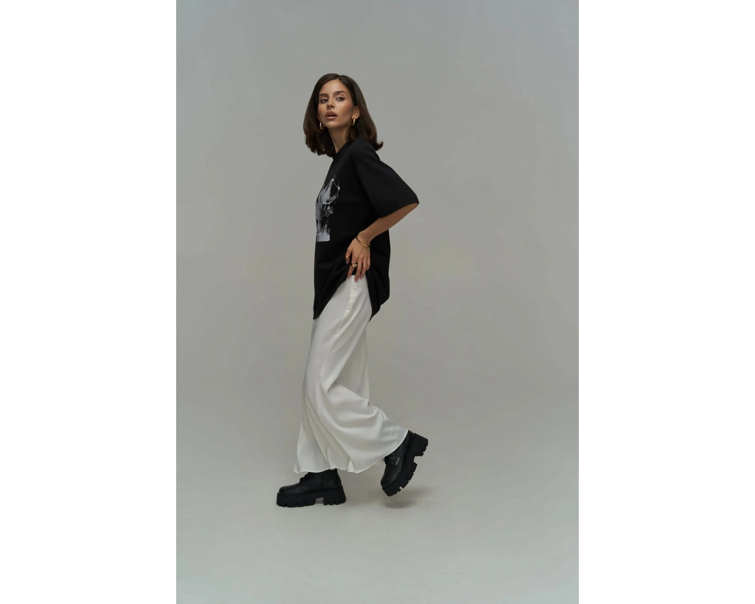 Corset Beyaz Oversize