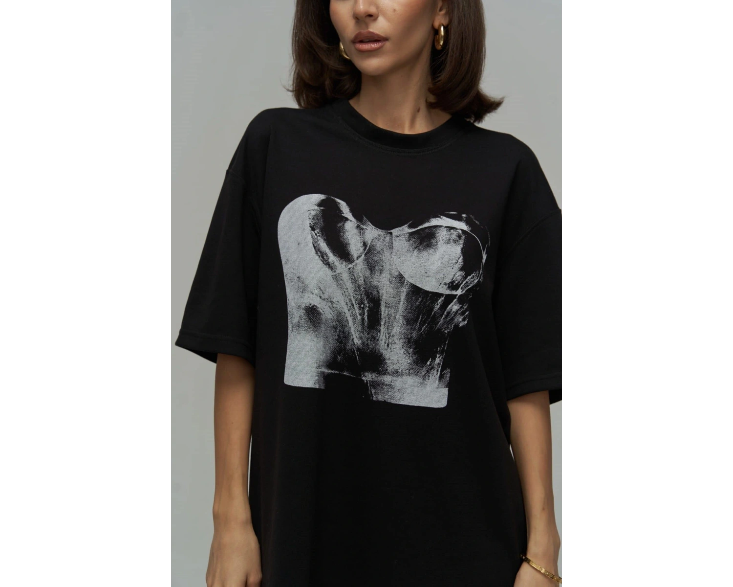 Corset Beyaz Oversize