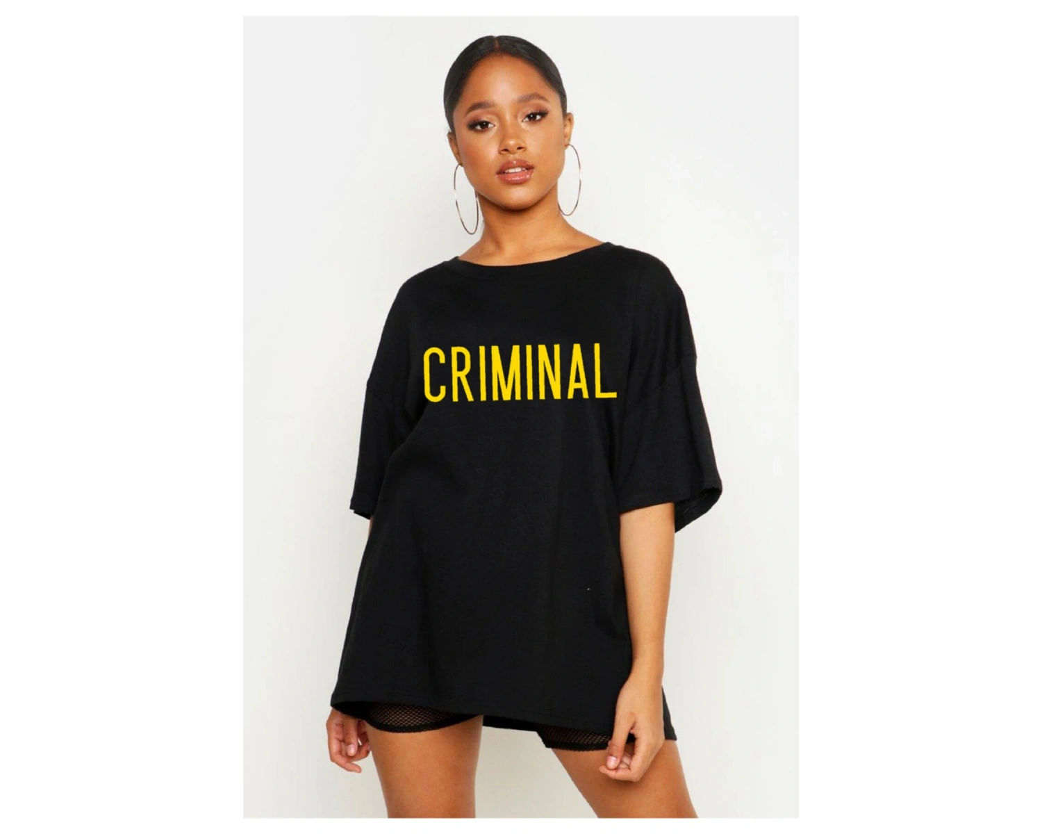 Criminal Oversize Tişört